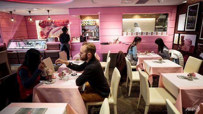 Tickled pink: Japan lovers taste new chocs on Valentine's Day