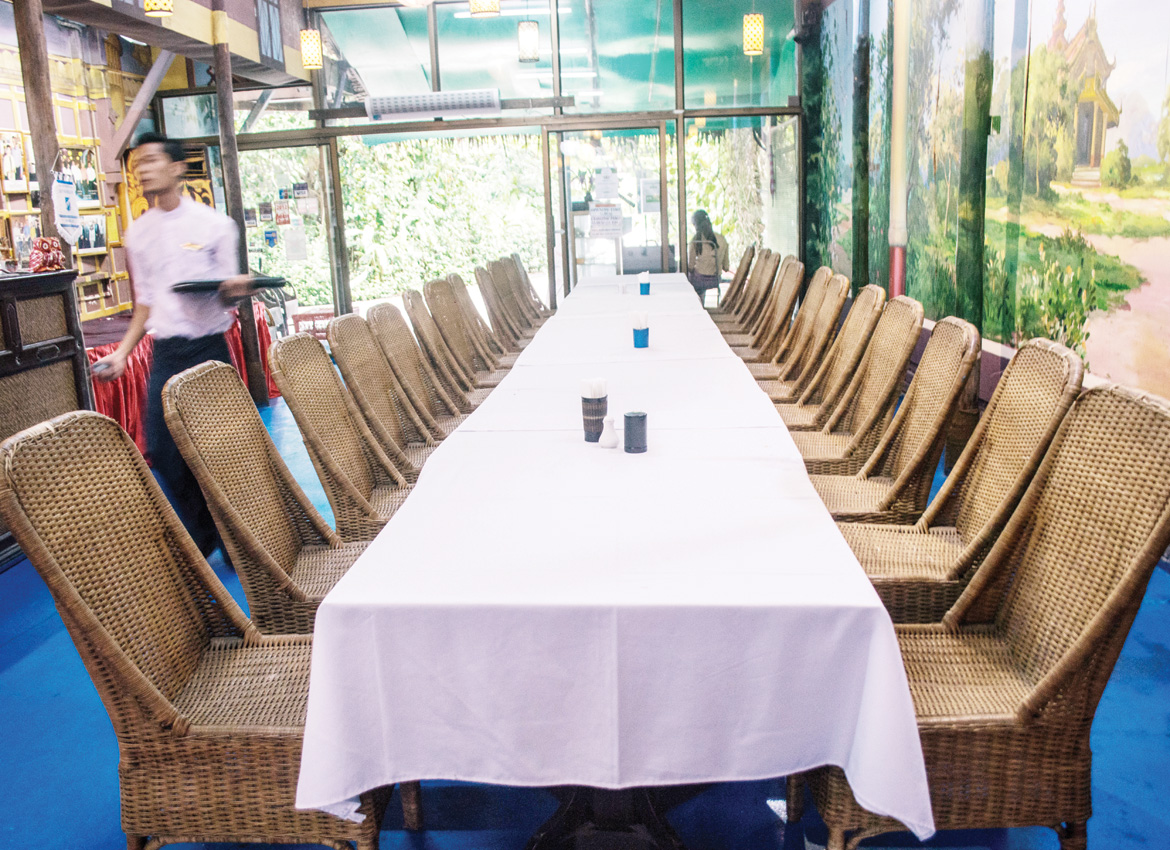Myanmar food fights back