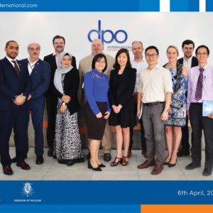 DPO International welcomes the Belgian Delegation