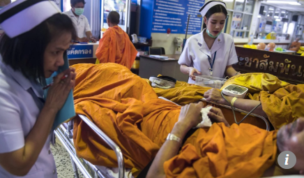 Thailand’s monks are getting fat with junk food offerings of Buddhist devotees