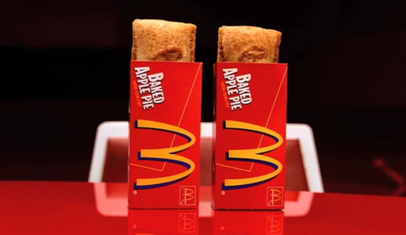 A list of McDonald's menu items, ranked by calories