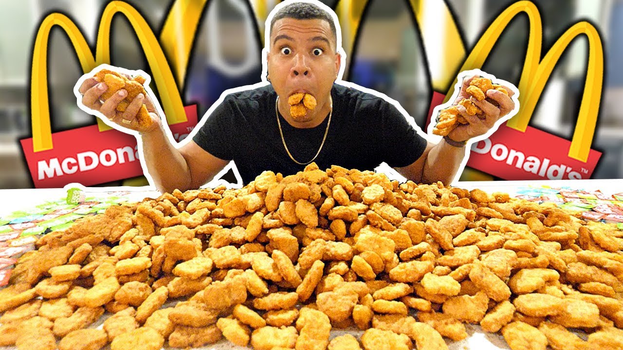 A list of McDonald's menu items, ranked by calories