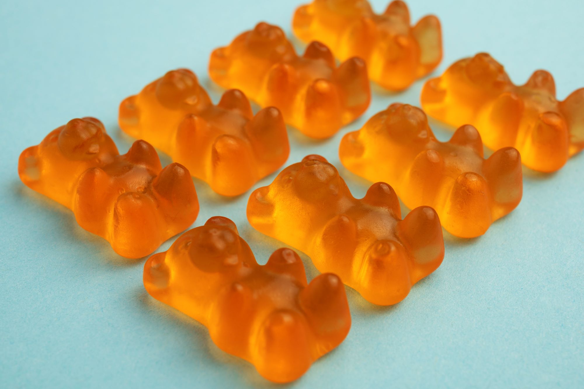 Functional gummy bears for better-for-you food products