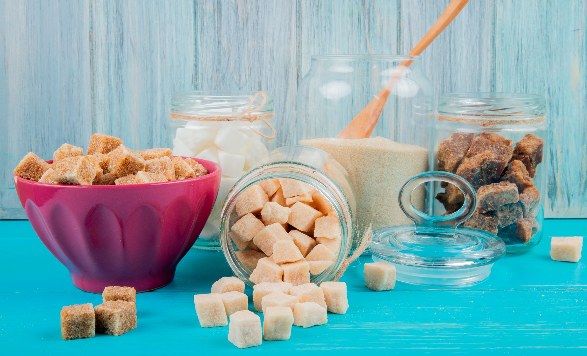 Types of sugar and alternative sweeteners for better-for-you food products