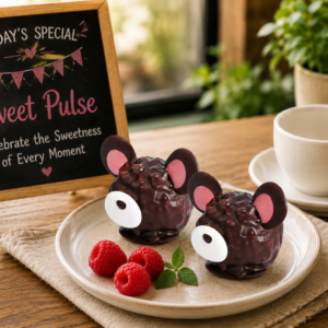Sweet Pulse Dessert with Frozen Berries