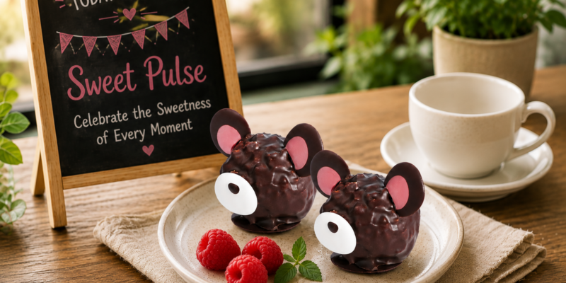 Sweet Pulse Dessert with Frozen Berries