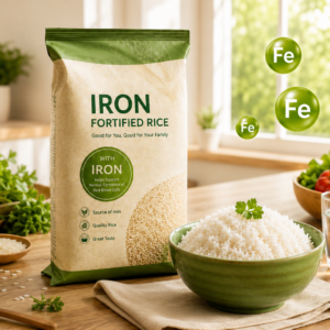 Iron fortified rice