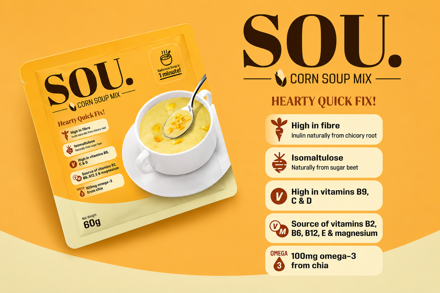instant corn soup mix