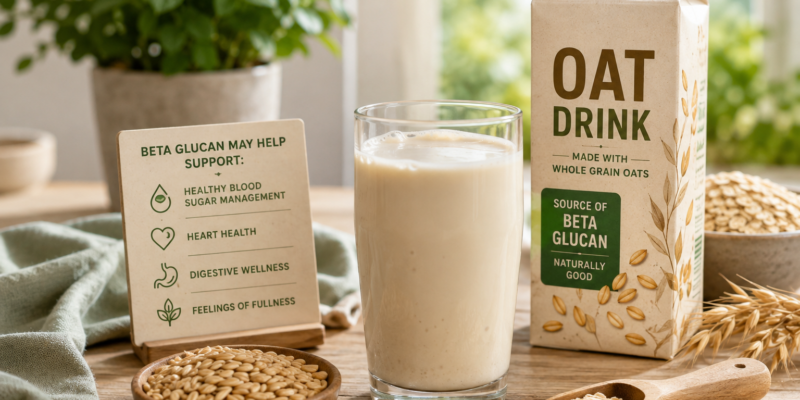 Beta Glucan in oat drinks