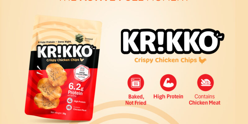 Kr!kko: Chicken Protein Chips