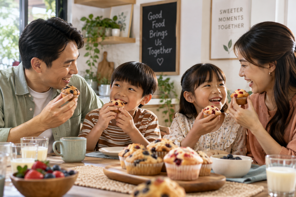 Are Bakery Products Getting Too Familiar? Here’s How Brands Can Make Them Stand Out 1 Family enjoying bakery products