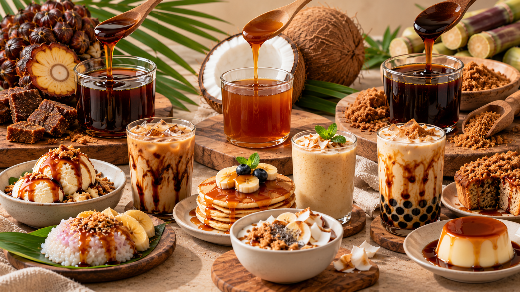 From Gula Aren to Modern Menus: Exploring Palm Sugar in Beverages and Desserts 1 Palm sugar and other sweeteners
