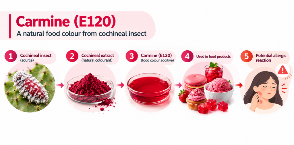 Studies on Carmine Allergies