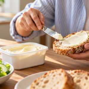 cheese spread is one of the foods high in calcium